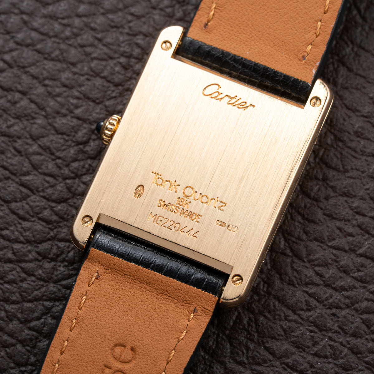 Cartier Tank Louis GM 18K Yellow Gold Quartz Ref. 81052 From 1990s