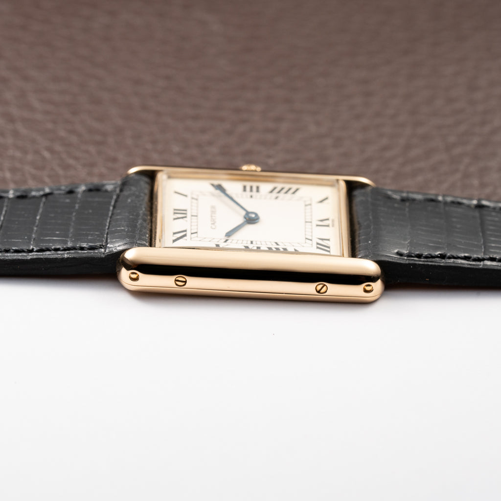 Cartier Tank Louis GM 18K Yellow Gold Quartz Ref. 81052 From 1990s