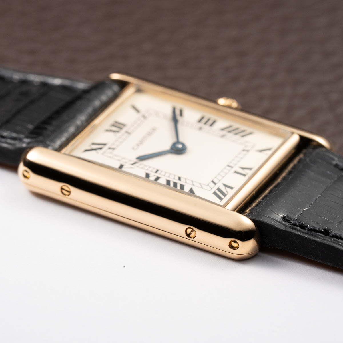 Cartier Tank Louis GM 18K Yellow Gold Quartz Ref. 81052 From 1990s