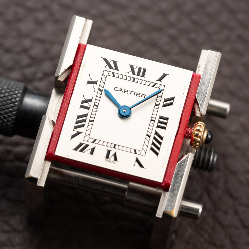 Cartier Tank Louis 18K Yellow Gold PM Full Set Ref. M2100 from 1993