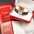 Cartier Tank Louis 18K Yellow Gold PM Full Set Ref. M2100 from 1993