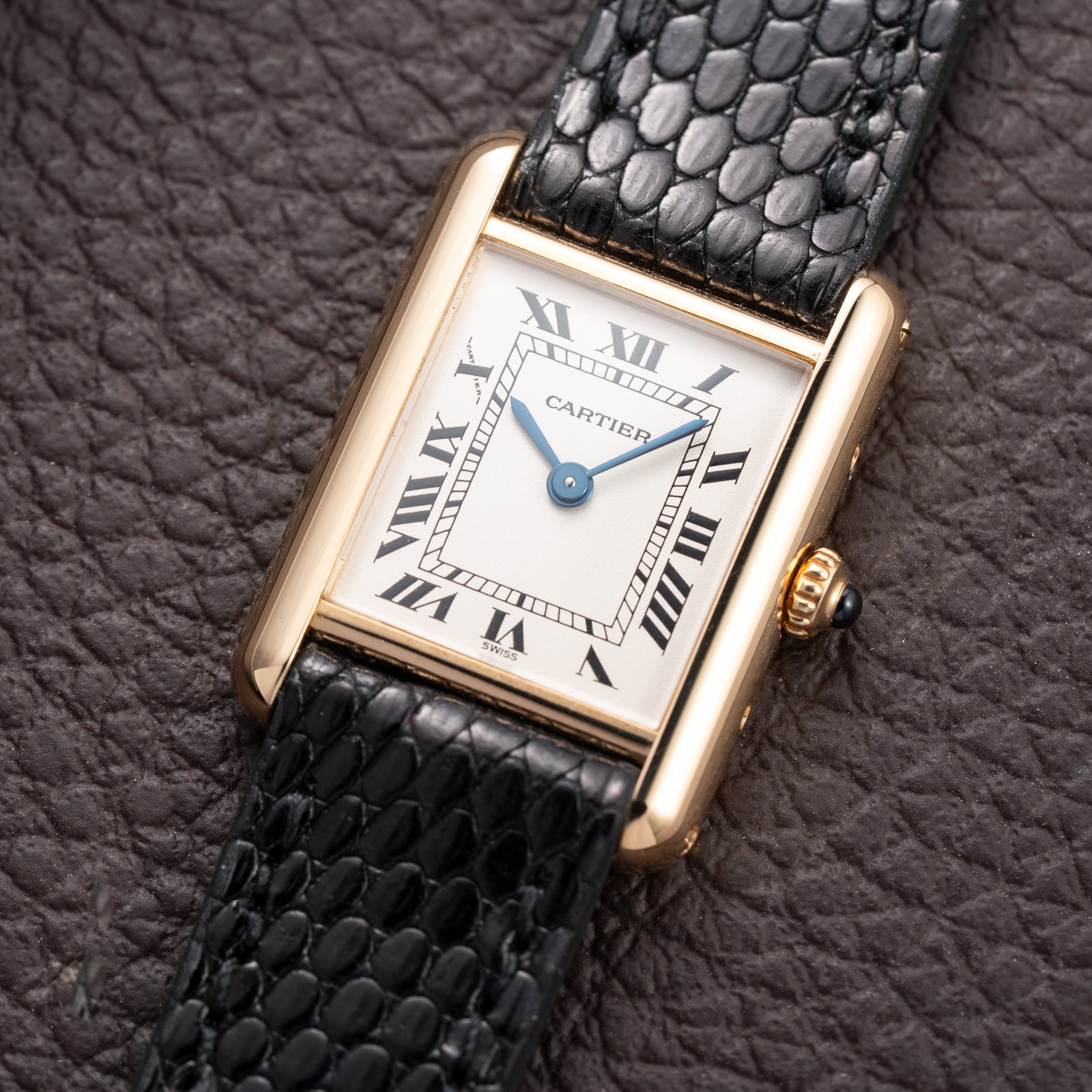 Cartier Tank Louis 18K Yellow Gold PM Full Set Ref. M2100 from 1993