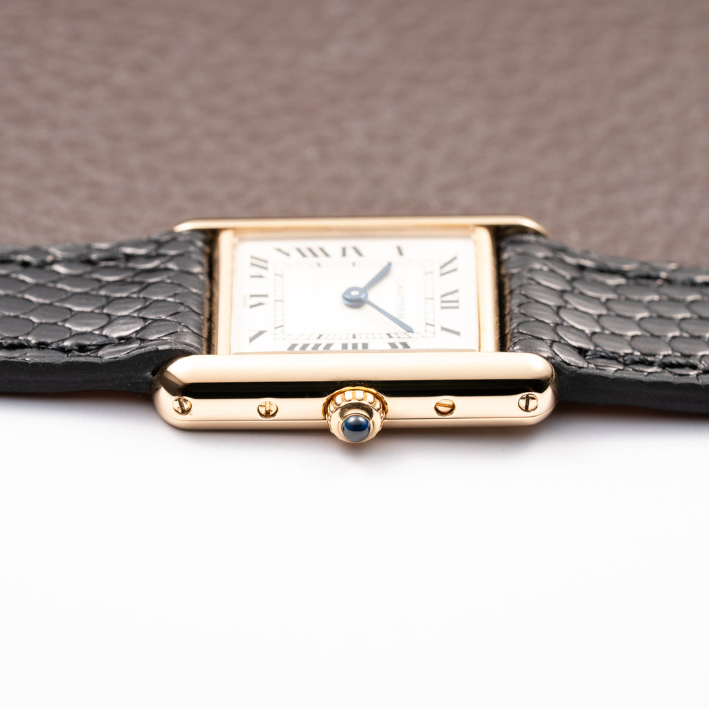 Cartier Tank Louis 18K Yellow Gold PM Full Set Ref. M2100 from 1993