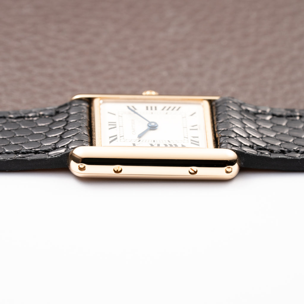 Cartier Tank Louis 18K Yellow Gold PM Full Set Ref. M2100 from 1993