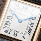 Cartier Tank Louis PM Quartz Cartier Service 2026 18K Yellow Gold PM Ref. 66001 from 1990s