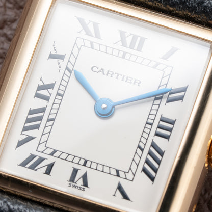 Cartier Tank Louis PM Quartz Cartier Service 2026 18K Yellow Gold PM Ref. 66001 from 1990s