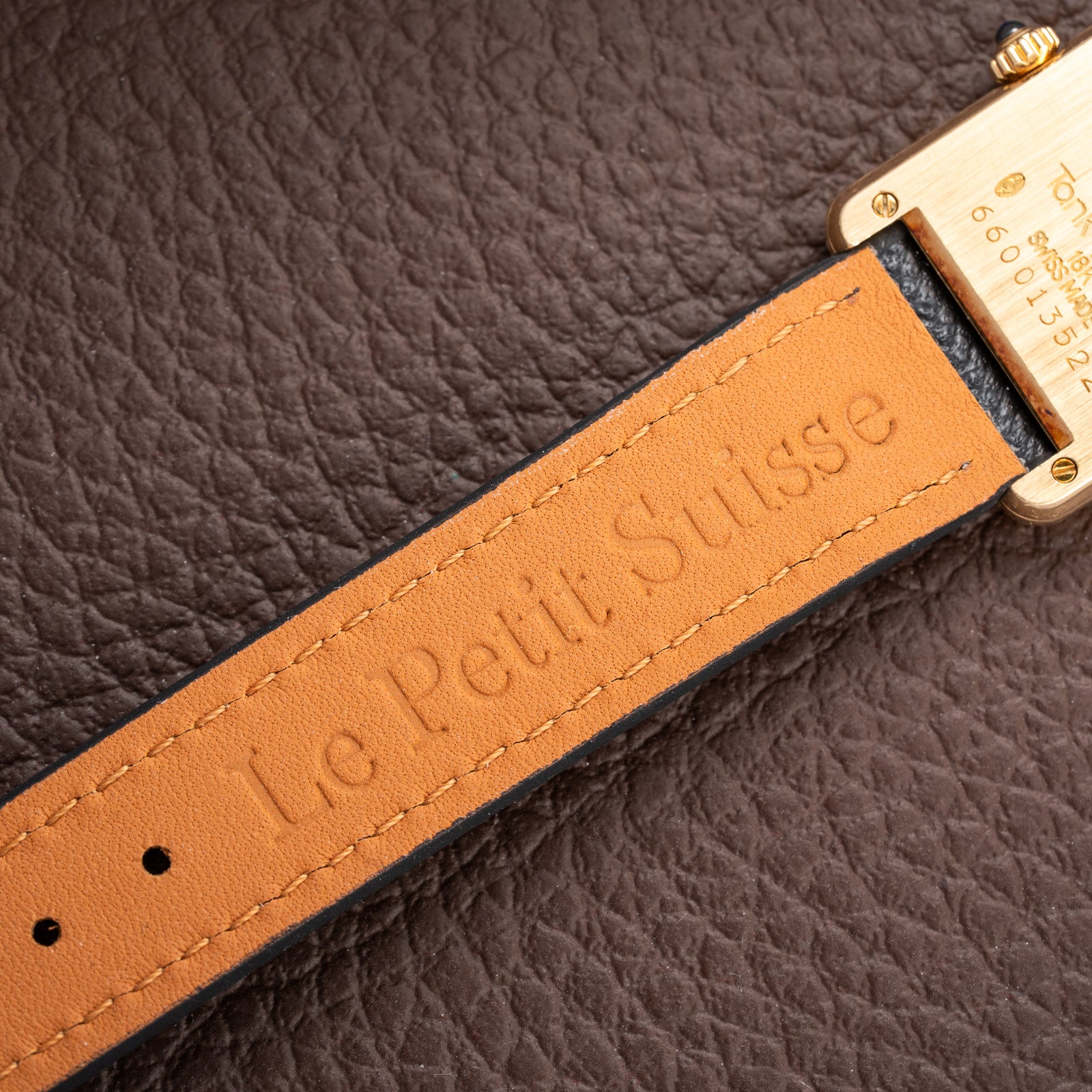 Cartier Tank Louis PM Quartz Cartier Service 2026 18K Yellow Gold PM Ref. 66001 from 1990s