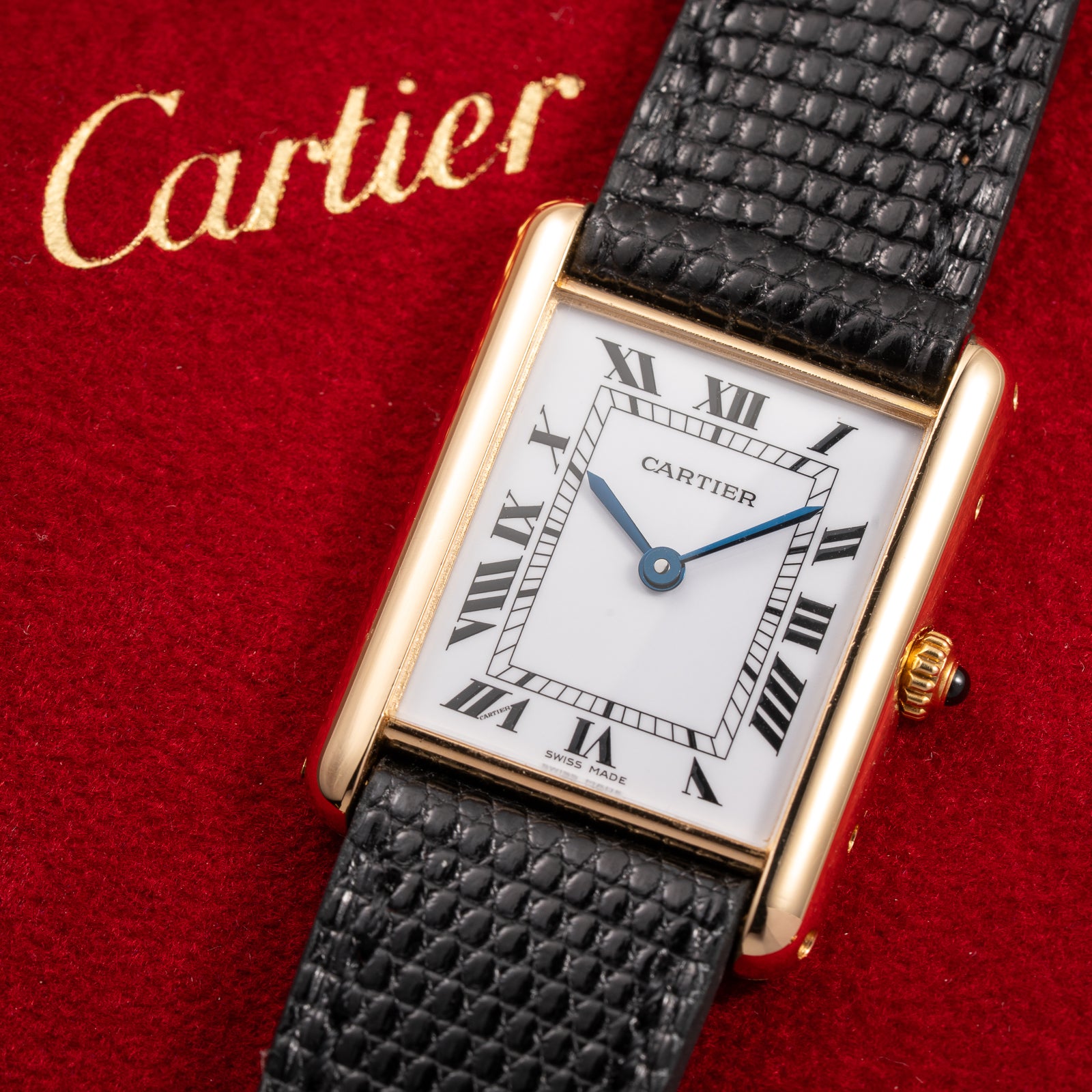 Cartier Tank Louis Quartz Cartier Serviced 2026 with 2-Year International Warranty Ref. 881052