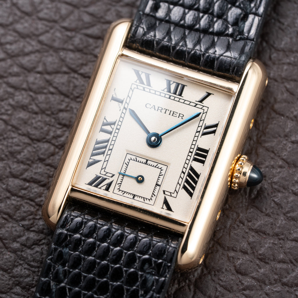 Cartier Tank Louis Petite Seconde 18K Yellow Gold Cartier Service 2026 Ref. 8110