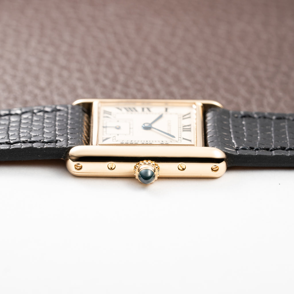 Cartier Tank Louis Petite Seconde 18K Yellow Gold Cartier Service 2026 Ref. 8110