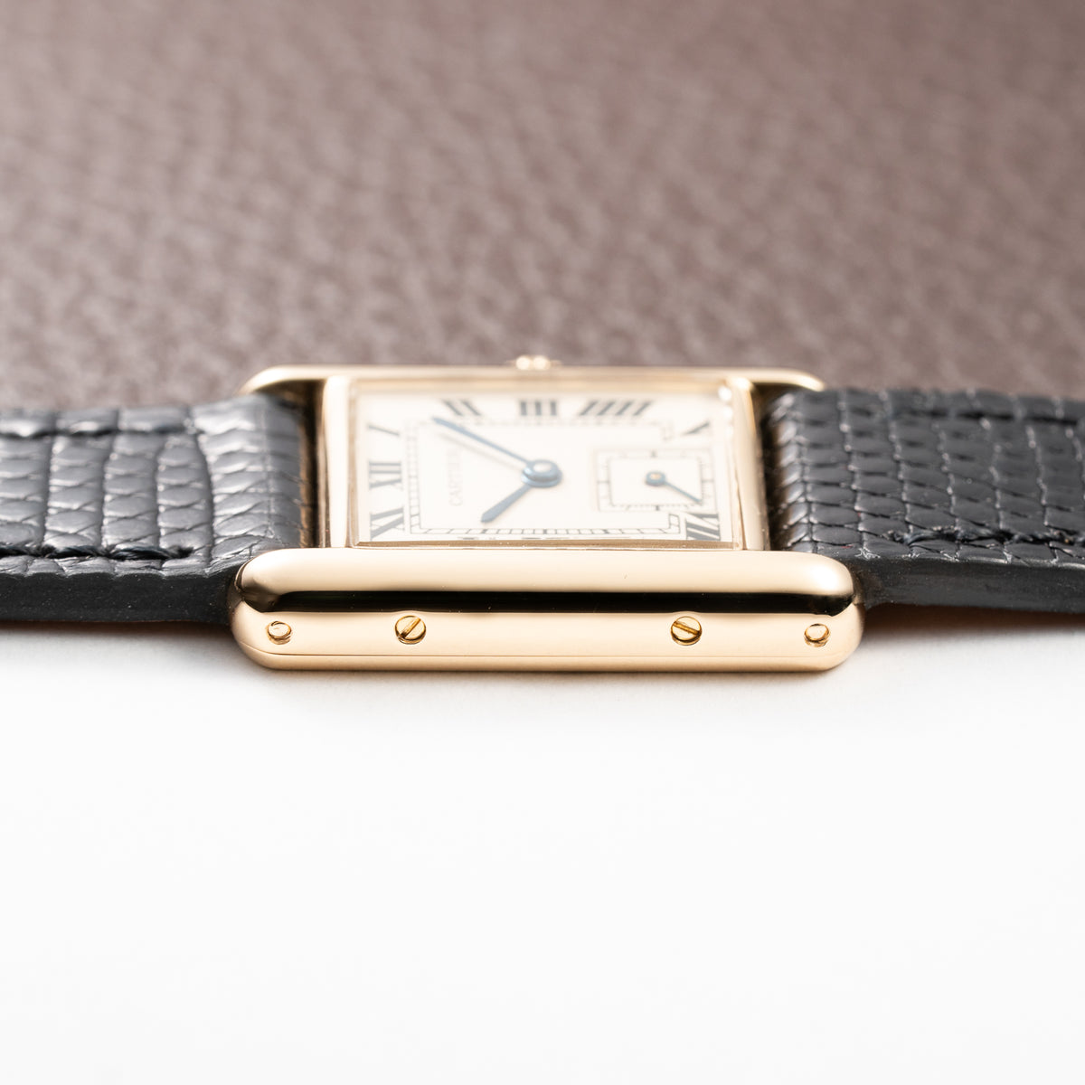 Cartier Tank Louis Petite Seconde 18K Yellow Gold Cartier Service 2026 Ref. 8110