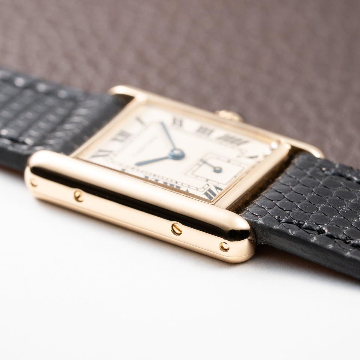 Cartier Tank Louis Petite Seconde 18K Yellow Gold Cartier Service 2026 Ref. 8110
