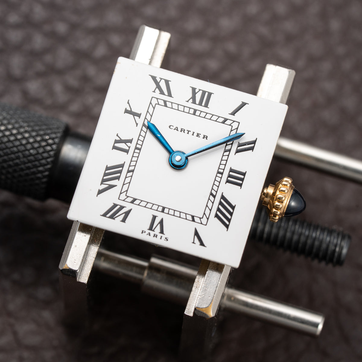 Cartier Tank Louis 'Mini' Paris 18K Yellow Gold Pre-Merger Ref. 03 From 1970s