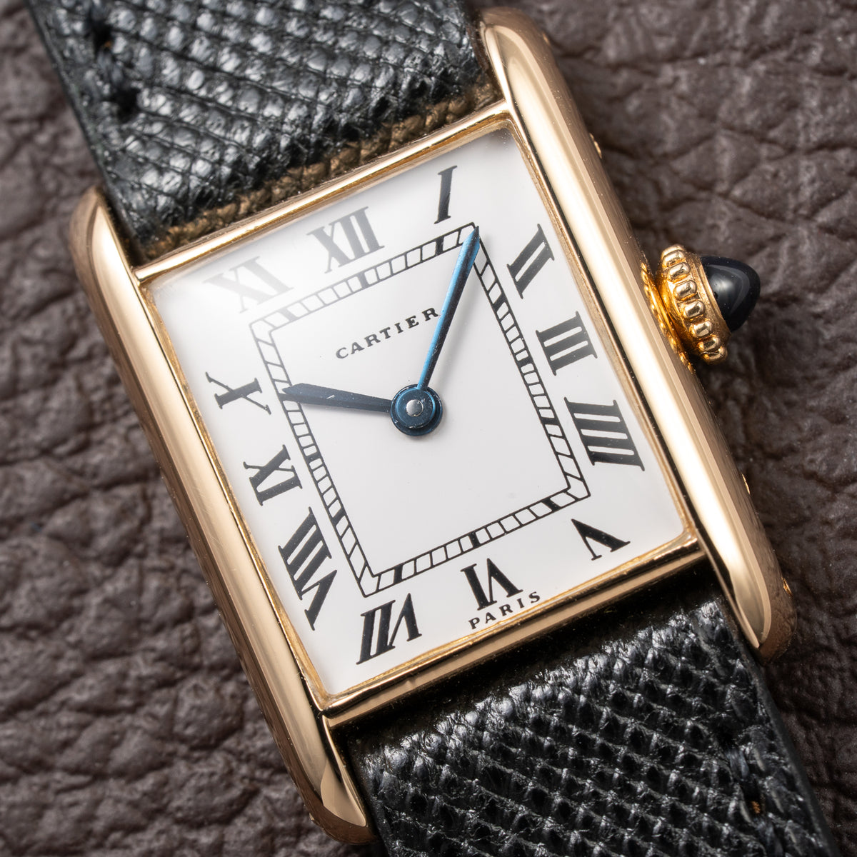 Cartier Tank Louis 'Mini' Paris 18K Yellow Gold Pre-Merger Ref. 03 From 1970s