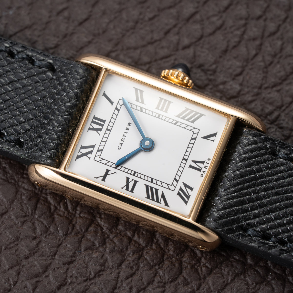 Cartier Tank Louis 'Mini' Paris 18K Yellow Gold Pre-Merger Ref. 03 From 1970s