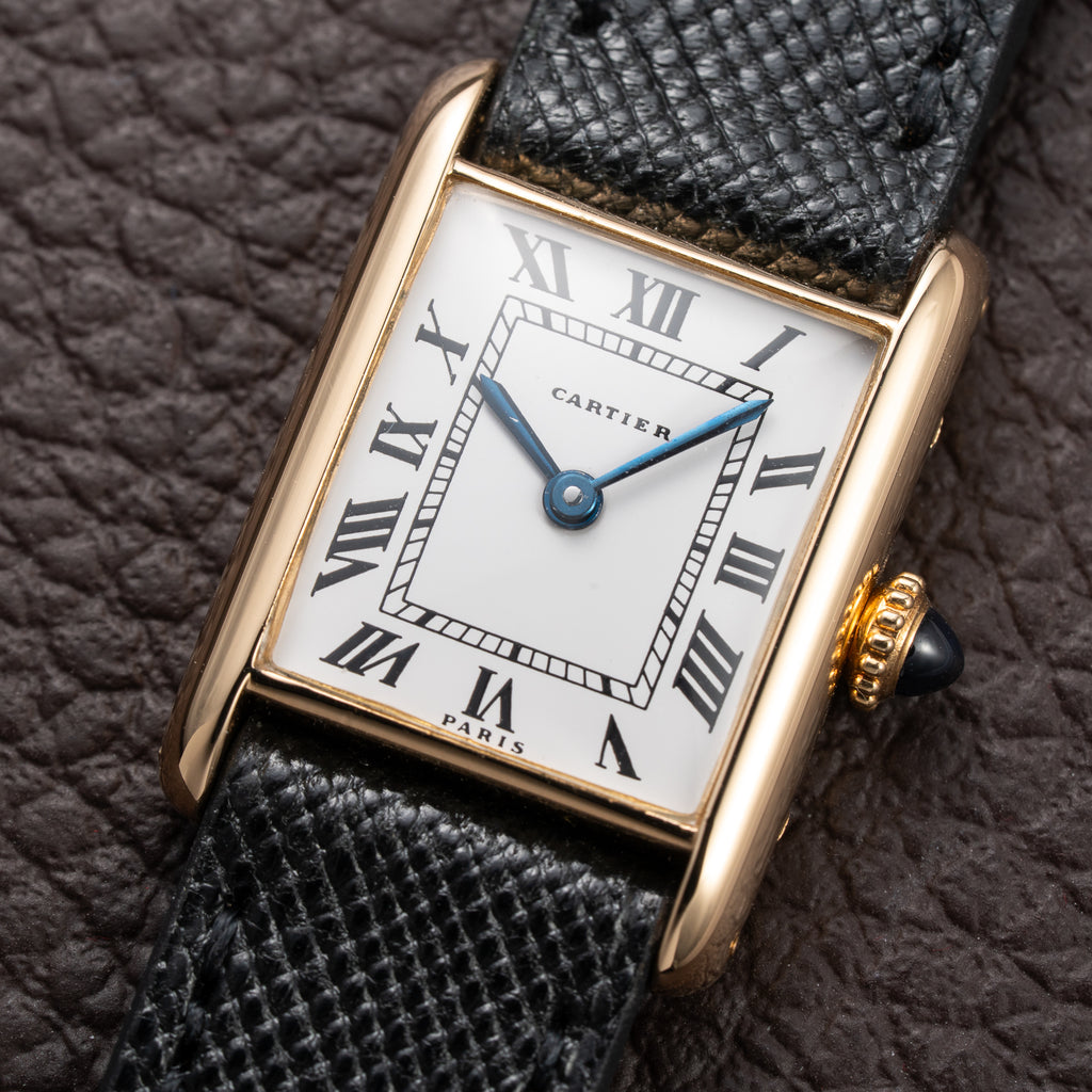 Cartier Tank Louis 'Mini' Paris 18K Yellow Gold Pre-Merger Ref. 03 From 1970s