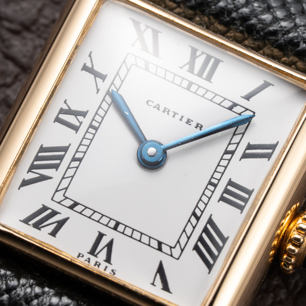 Cartier Tank Louis 'Mini' Paris 18K Yellow Gold Pre-Merger Ref. 03 From 1970s