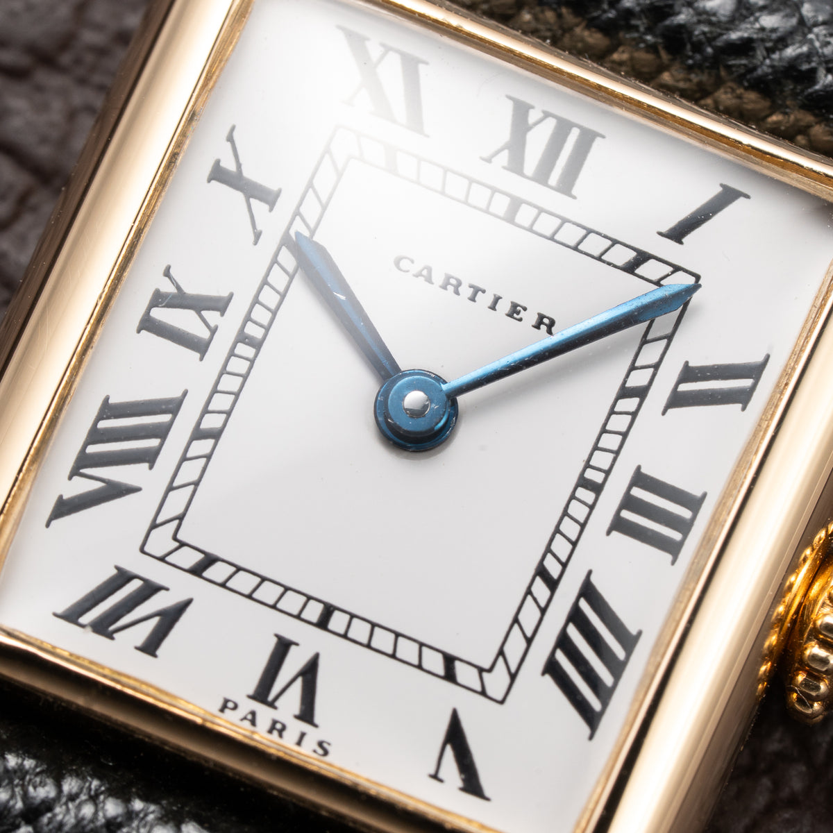 Cartier Tank Louis 'Mini' Paris 18K Yellow Gold Pre-Merger Ref. 03 From 1970s