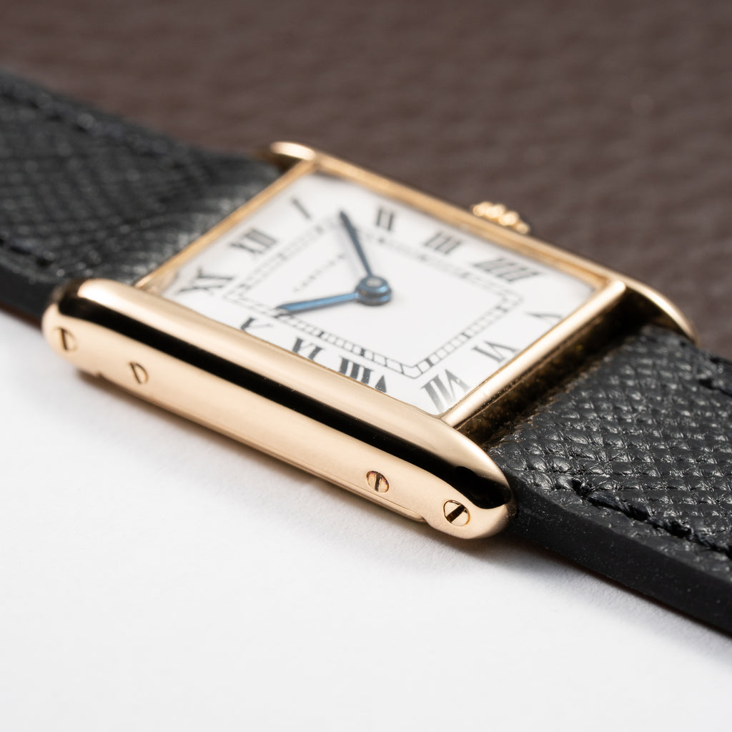 Cartier Tank Louis 'Mini' Paris 18K Yellow Gold Pre-Merger Ref. 03 From 1970s