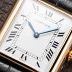 Cartier Tank Louis Paris Dial 18K Yellow Gold GM LM Ref. 78086 from 1970s