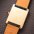 Cartier Tank Louis Paris Dial 18K Yellow Gold GM LM Ref. 78086 from 1970s