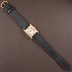 Cartier Tank Louis "Paris" Automatic 18K Yellow Gold "Early Flatback" Chubby Ref. 17002 Circa 1973