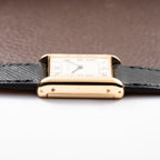 Cartier Tank Louis "Paris" Automatic 18K Yellow Gold "Early Flatback" Chubby Ref. 17002 Circa 1973
