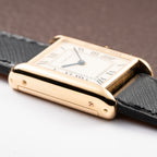 Cartier Tank Louis "Paris" Automatic 18K Yellow Gold "Early Flatback" Chubby Ref. 17002 Circa 1973