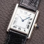 Cartier Tank Louis “Paris” Extra Plat 18K White Gold Ref. 96019 From 1980s