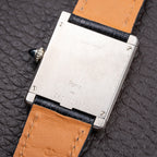 Cartier Tank Louis “Paris” Extra Plat 18K White Gold Ref. 96019 From 1980s