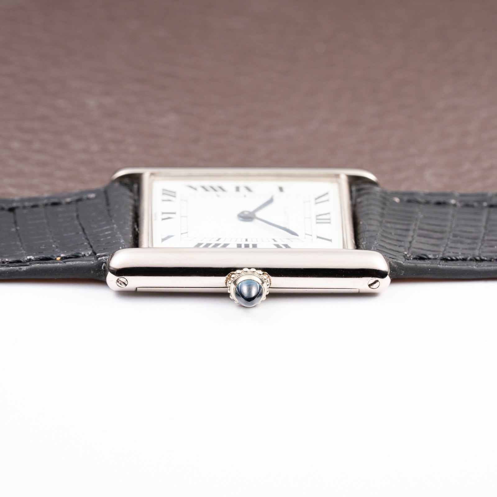 Cartier Tank Louis “Paris” Extra Plat 18K White Gold Ref. 96019 From 1980s
