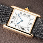 Cartier Tank Louis 'Paris' Dial 18K Yellow Gold GM LM Ref. 78086 from 1970s