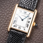 Cartier Tank Louis 'Paris' Dial 18K Yellow Gold GM LM Ref. 78086 from 1970s