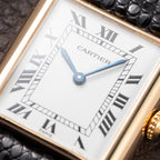 Cartier Tank Louis 'Paris' Dial 18K Yellow Gold GM LM Ref. 78086 from 1970s