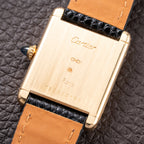 Cartier Tank Louis 'Paris' Dial 18K Yellow Gold GM LM Ref. 78086 from 1970s