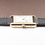 Cartier Tank Louis 'Paris' Dial 18K Yellow Gold GM LM Ref. 78086 from 1970s