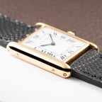 Cartier Tank Louis 'Paris' Dial 18K Yellow Gold GM LM Ref. 78086 from 1970s