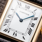 Cartier Tank Louis 'Paris' Dial 18K Yellow Gold GM Ref. 78086 From 1970s