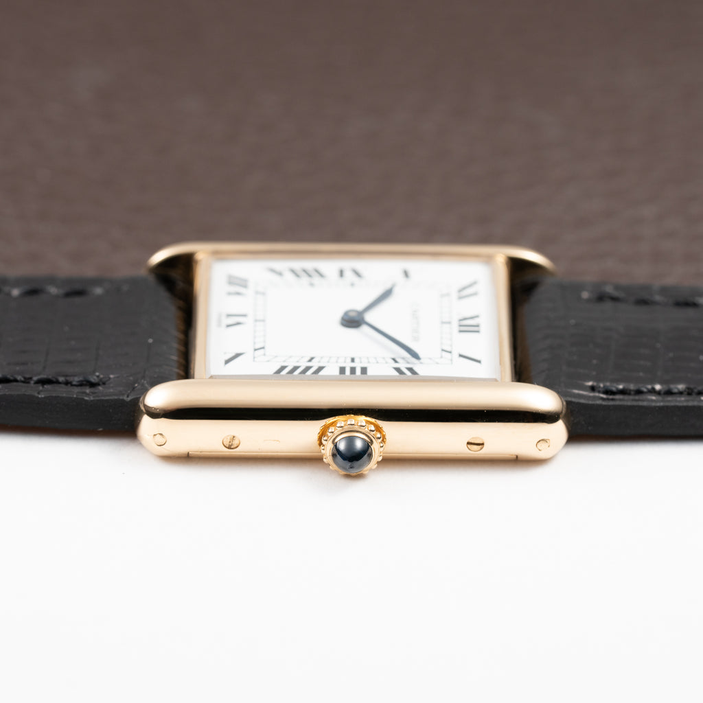 Cartier Tank Louis 'Paris' Dial 18K Yellow Gold GM Ref. 78086 From 1970s