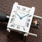 Cartier Tank Louis Paris Dial 18K Yellow Gold GM LM Ref. 78086 from 1970s