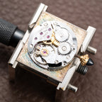 Cartier Tank Louis Paris Dial 18K Yellow Gold GM LM Ref. 78086 from 1970s