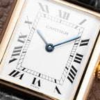 Cartier Tank Louis Paris Dial 18K Yellow Gold GM LM Ref. 78086 from 1970s