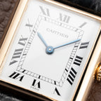 Cartier Tank Louis Paris Dial 18K Yellow Gold GM LM Ref. 78086 from 1970s