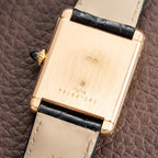 Cartier Tank Louis Paris Dial 18K Yellow Gold GM LM Ref. 78086 from 1970s