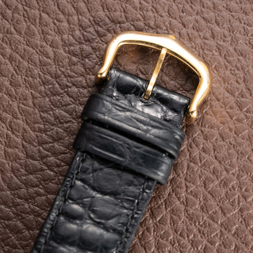 Cartier Tank Louis Paris Dial 18K Yellow Gold GM LM Ref. 78086 from 1970s