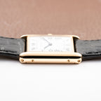 Cartier Tank Louis Paris Dial 18K Yellow Gold GM LM Ref. 78086 from 1970s