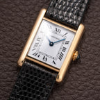 Cartier Tank Louis 'Paris' Dial 18K Yellow Gold PM Ref 78087 from 1970s