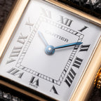 Cartier Tank Louis 'Paris' Dial 18K Yellow Gold PM Ref 78087 from 1970s