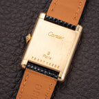 Cartier Tank Louis 'Paris' Dial 18K Yellow Gold PM Ref 78087 from 1970s