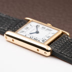 Cartier Tank Louis 'Paris' Dial 18K Yellow Gold PM Ref 78087 from 1970s